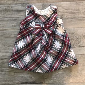 Children’s Place plaid baby jumper dress